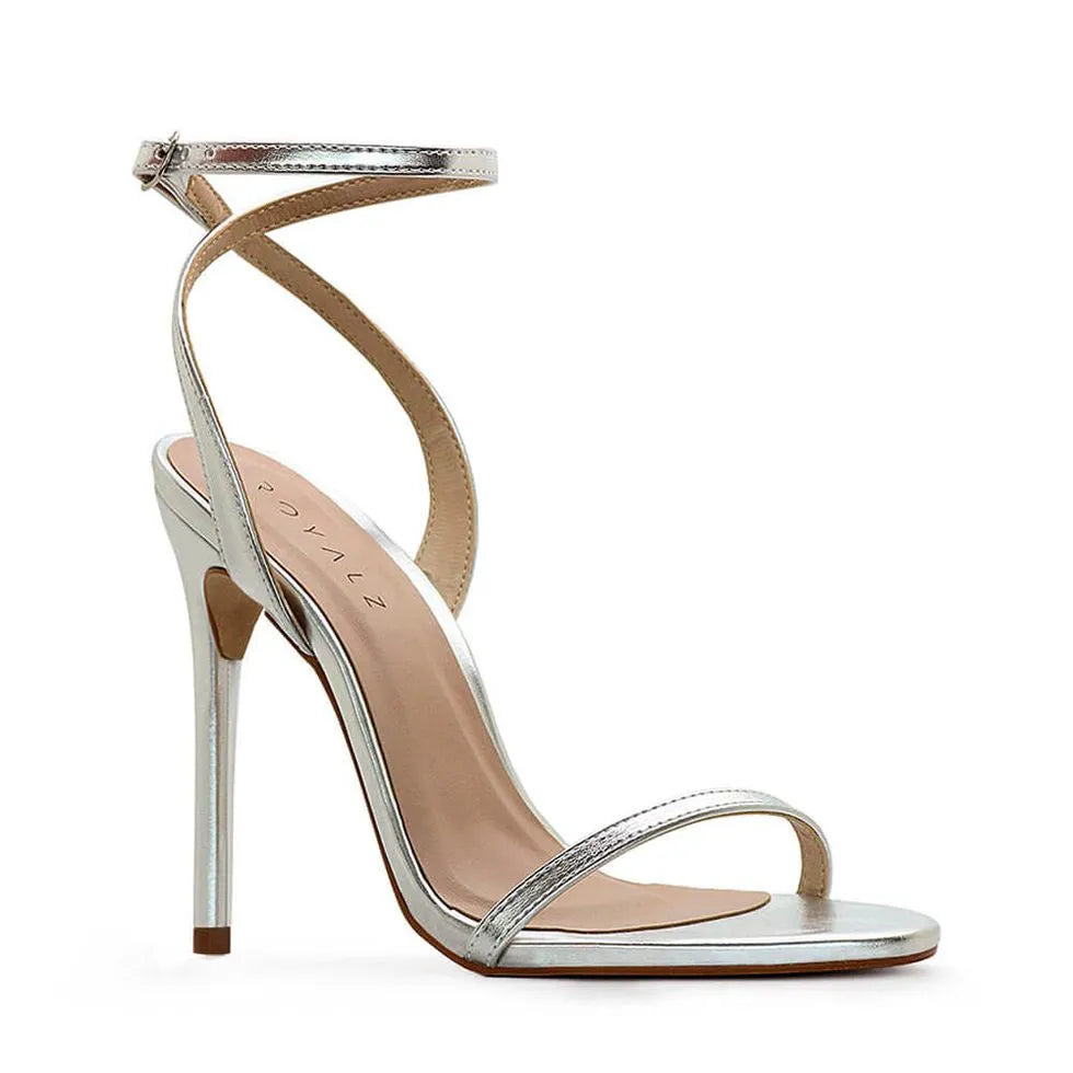 SANDAL ROY SILVER METALLIC